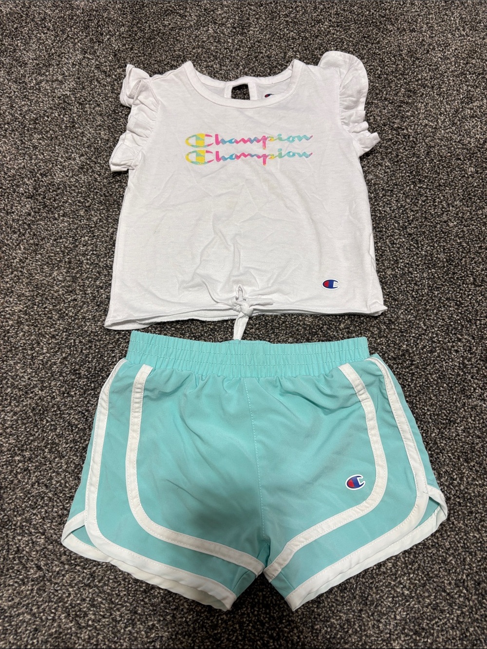 2T Champion short set